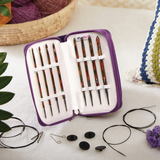KnitPro Symfonie 2 Tunisian Crochet Hook Set 8 Sizes (3.5mm to 8mm)