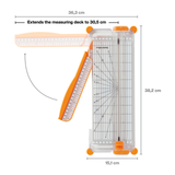 Fiskars Paper Trimmer: Surecut: A4: Narrow Base