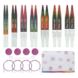 KnitPro Symfonie 2 Mini Interchangeable Needle Set 2" (5cm) 7 Sizes (3mm to 6mm)