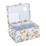 HobbyGift Sewing Box (M): Spring Floral