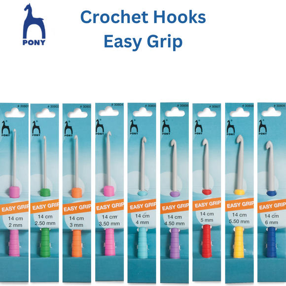 Pony Easy Grip Crochet Hook