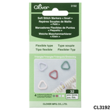 Clover Stitch Markers: Triangles
