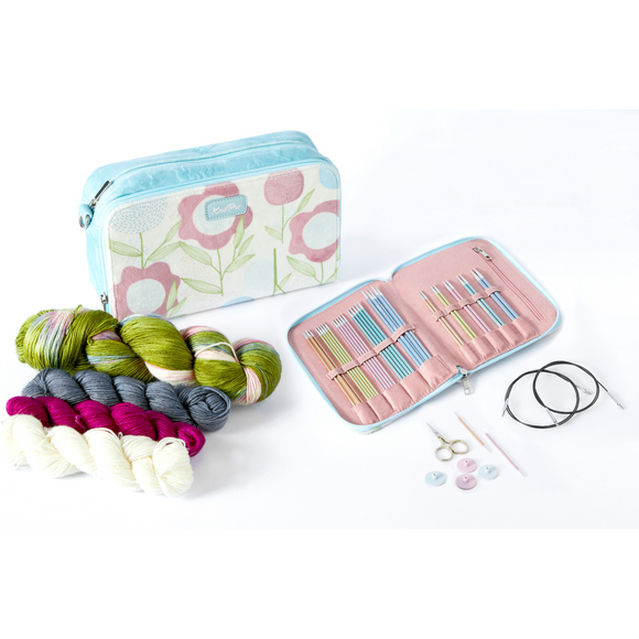 KnitPro Sweet Affair Gift Set: Interchangeable Needles, Double Pointed Needles, Yarn & Accessories