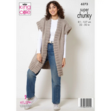 King Cole Pattern Jacket & Waistcoat 6273