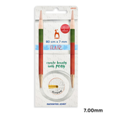 Pony Flair Fixed Circular Needles 80cm Length - Sizes 3mm-10mm Knitting Needles
