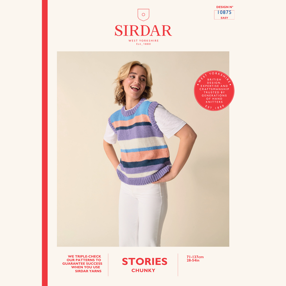 Sirdar Leaflet 10875 - F139 Today's Mood Tank