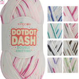 King Cole Dot Dot Dash DK 100g - All Colours 
