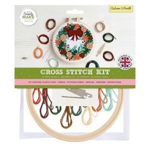 Simply Make Cross Stitch Kit Halloween/Autumnal 