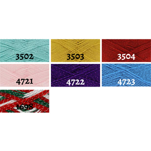 King Cole Glitz DK Knitting Wool 100g Balls - All Colours