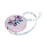 HobbyGift Tape Measure: Embroidered: Bugs & Butterflies