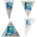 EZ Quilting Quilters Craft Patchwork Square Rectangle Ruler Triangle 51 Template