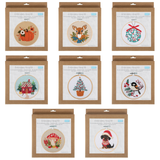 Trimits Embroidery Kits with Hoop