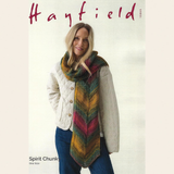 Sirdar Pattern 10865 - Chevron Scarf in Hayfield Spirit Chunky