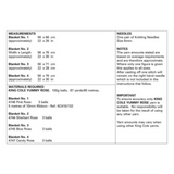 King Cole Pattern Blankets Knitted in Yummy Rose 6293