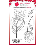 Woodware Clear Singles Bubble Bloom Stamps