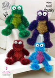 King Cole Knitting Patterns - Tinsel Chunky - All Designs - Toys Christmas
