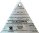 EZ Quilting Quilters Craft Patchwork Square Rectangle Ruler Triangle 51 Template