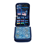 HobbyGift Printed Zip Sewing Kits Woodblock Floral - Bee - Bird Aviary