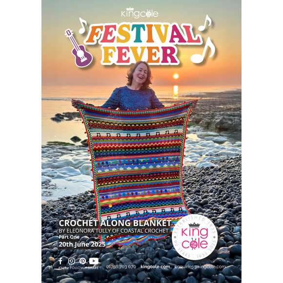 King Cole Festival Fever Crochet Along CAL Yarn Pack