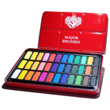 Major Brushes Block Artist Watercolour Sets - 4 Sizes