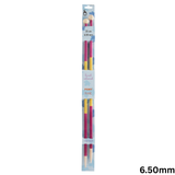 Pony Knitting Pins: Single-Ended: Hand Coloured: Flair 35cm