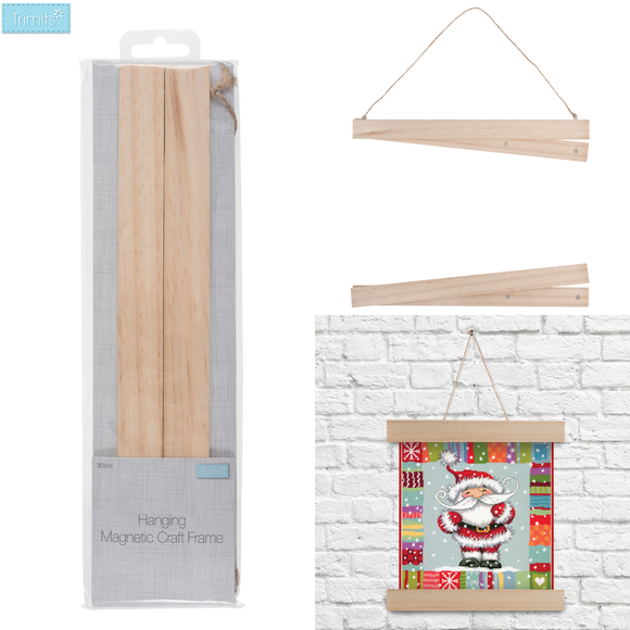 Trimits Frame: Hanging Magnetic Wooden