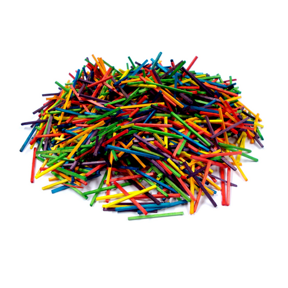 Coloured Matchsticks - Pack of 1000