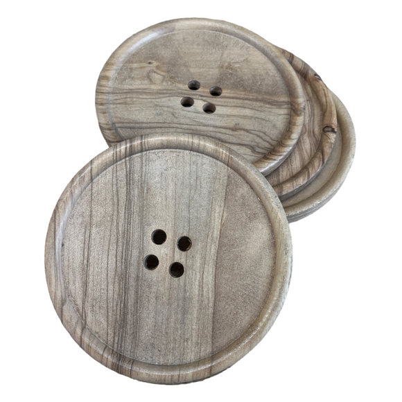 Extra Large Wooden Button 12cm