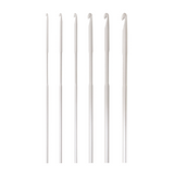 Pony Crochet Hook: Aluminium: 2 - 5mm: Pack of 6