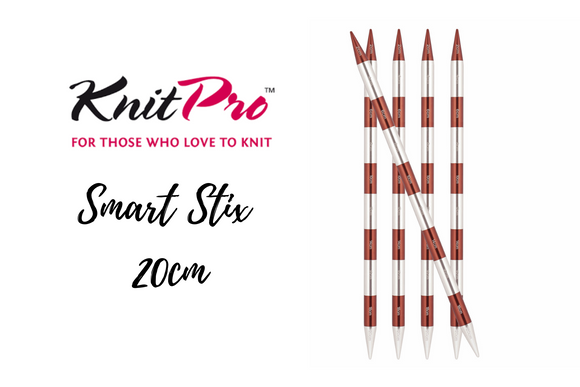 KnitPro SmartStix Double Pointed Needles 20cm 