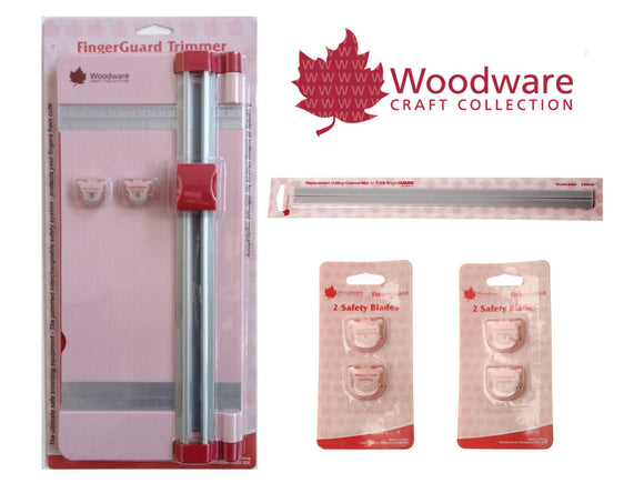 Woodware Fingerguard Paper Trimmers & Accessories (T800)
