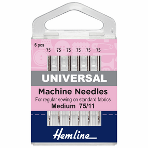 Hemline Sewing Machine Needles - Medium/Fine/Heavy
