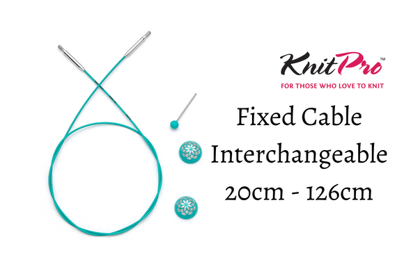 KnitPro The Mindful Collection: Fixed Cable: Interchangeable