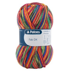 Patons FAB DK Double Knit Wool 100g - All Colours