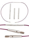 KnitPro Interchangeable Needle Cable Connectors - Symfonie Zing