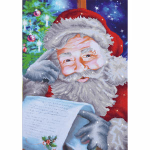 Diamond Dotz - Diamond Painting Kit - Santa's Wish List Design
