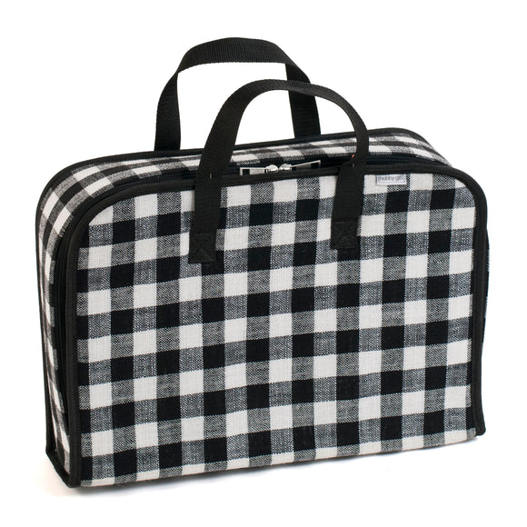 HobbyGift Project Case (L) - Monochrome Gingham