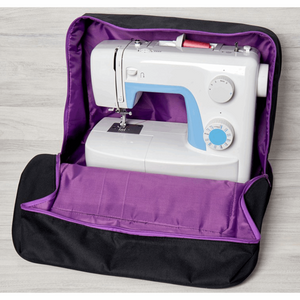 HobbyGift Sewing Machine Bag - Black/Purple - Storage Crafts