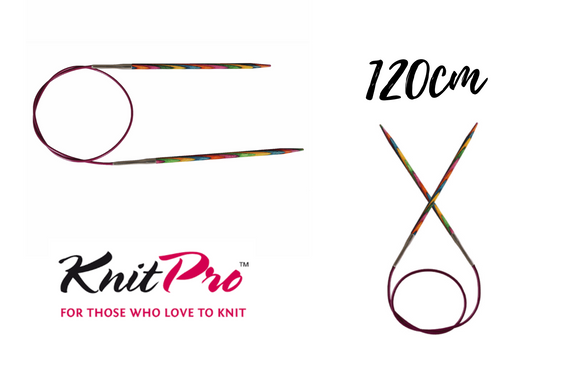 KnitPro Symfonie Fixed Circular Needles 120cm, 2mm-12mm