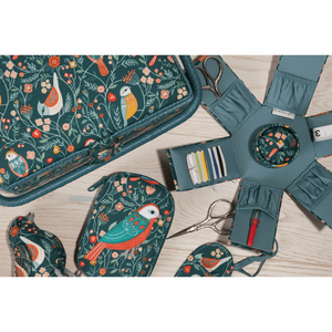 HobbyGift Medium Sewing Box - Aviary