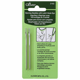Clover Darning Needles with Latch Hook Eye Set Of 2