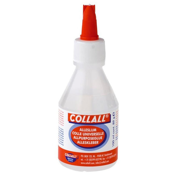 COLLALL All Purpose Glue - 100ml Bottle - Clear Adhesive