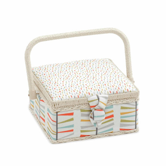 HobbyGift Square Sewing Box (S) - Foxy Dash