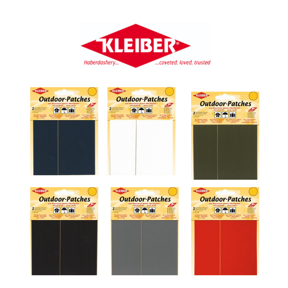 Kleiber Outdoor Self Adhesive Patches - All colours