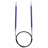 KnitPro Zing Fixed Circular Needles 80cm 2mm-12mm