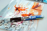 Pebeo Drawing Gum Masking Fluid Precision Marker Pen - 0.7mm Tip - Loose