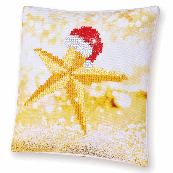 Diamond Dotz - Diamond Painting Kit - Cushion - Christmas Star