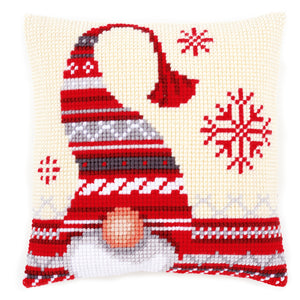 Cross Stitch Kit: Cushion: Christmas Elf