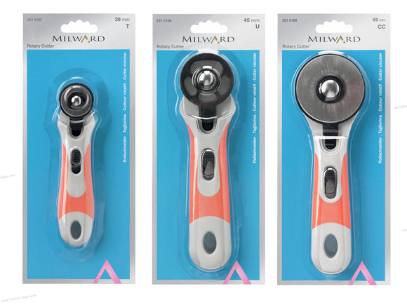 Milward Rotary Cutters / Trimmers - 3 Size Choices