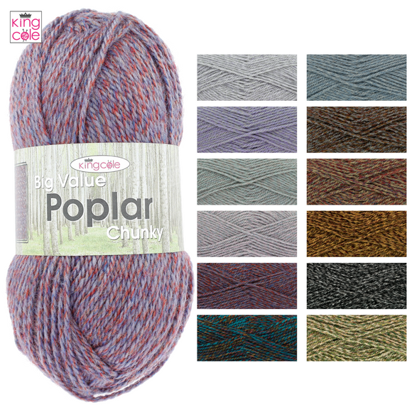 King Cole Big Value Poplar 100g Yarn